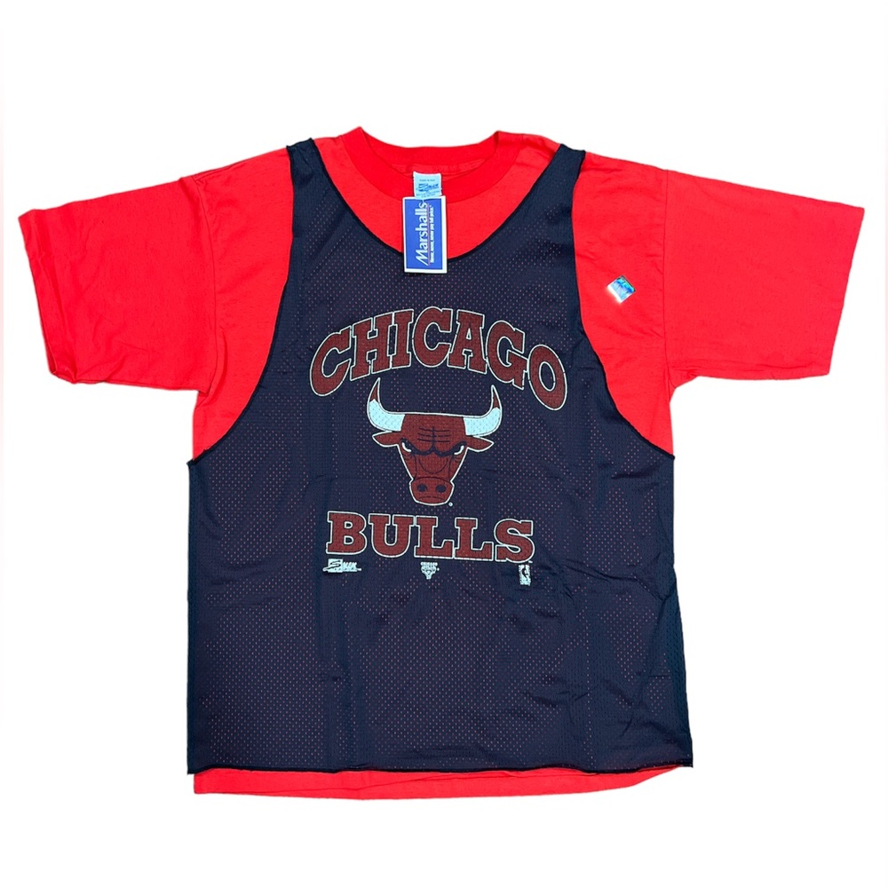 Vintage Salem Sports Chicago Bulls Jersey Tee NOS